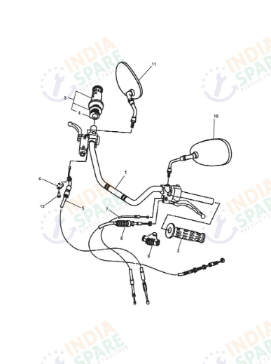 STEERING HANDLE & CABLE